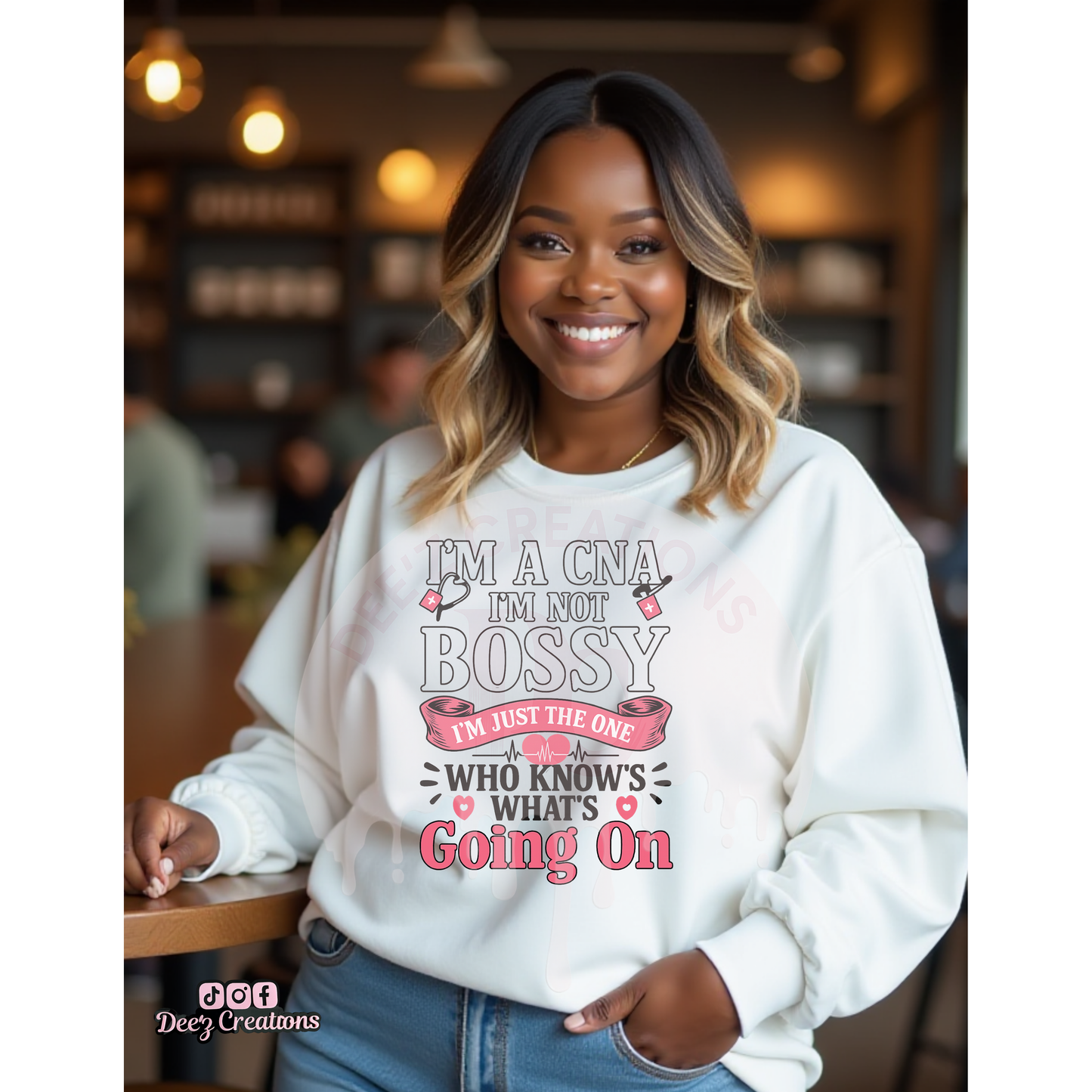 I'm A CNA I'm Not Bossy - DTF Transfer