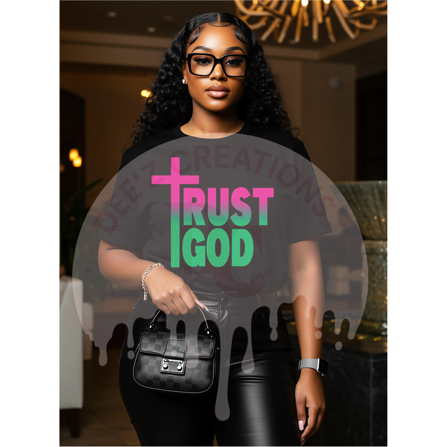 Trust God DTF Transfer | Faith-Based Print on Demand
