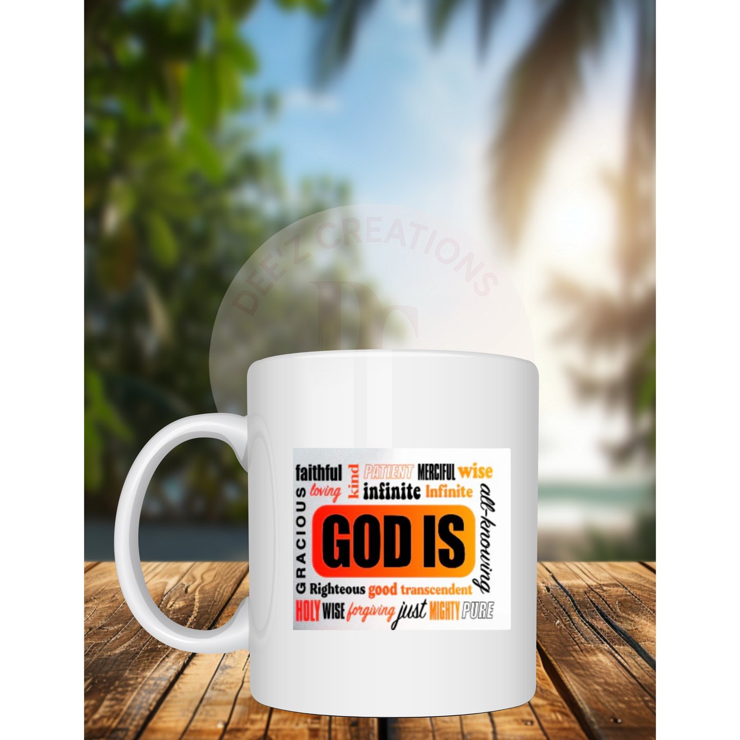 UV DTF Cup Decal - God Is