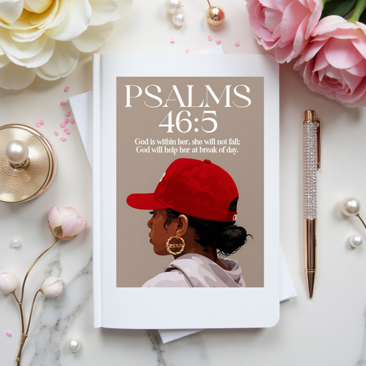 PSALMS 46:5 - UV DTF JOURNAL WRAY