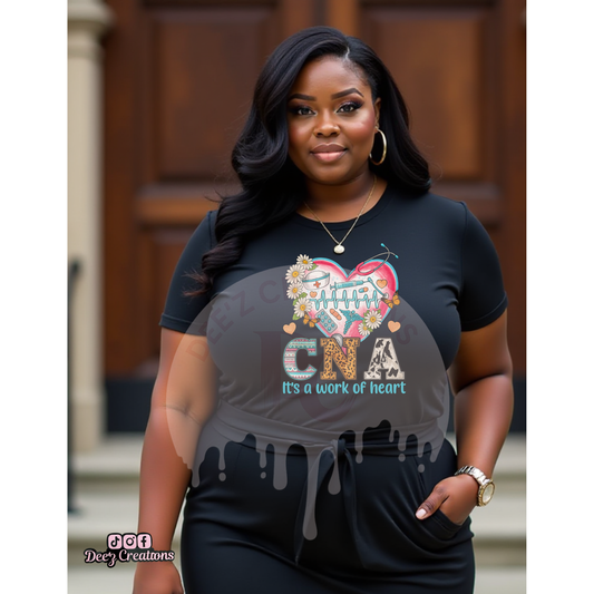 CNA It's A Work Of Heart - DTF Transfer