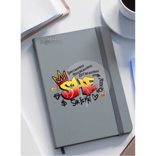 SHE - UV DTF JOURNAL WRAY