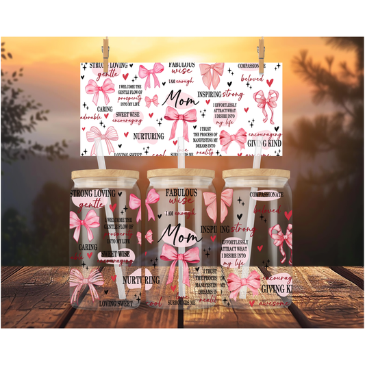 MOM - 16oz UV DTF DECAL