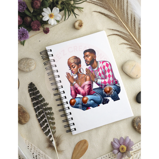 UV DTF - Planner Cover Decal Praying Couple