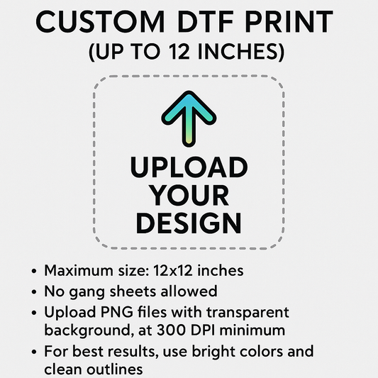 Custom Print Service - Email Your Design After Purchase
