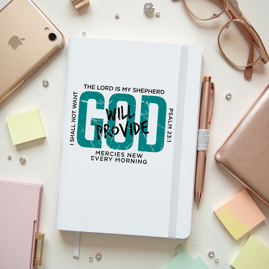 THE LORD IS MY SHEPHERD   - UV DTF JOURNAL DECAL
