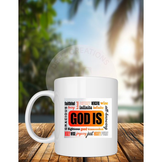 UV DTF Cup Decal - God Is