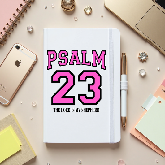 PSLAM 23   - UV DTF JOURNAL WRAY - PINK & BLACK